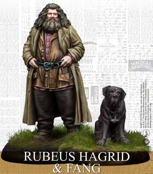 Harry Potter Miniatures Adventure Game: Rubeus Hagrid & Fang Pack - for just $30! 