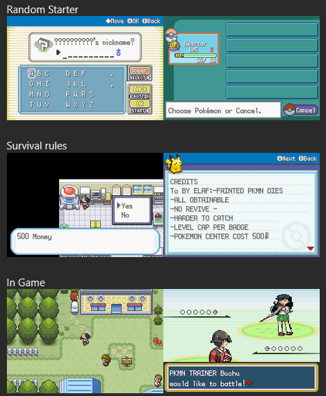 Pokemon Elaf Gold GBA Custom Pokemon ROM Hack Video Game Boy Advance - for just $18.49! 