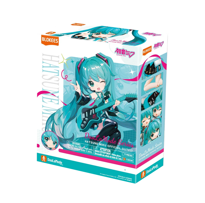 Blokees DaaLaMode Series - Hatsune Miku Official Outfit Figure - for just $44.99! 