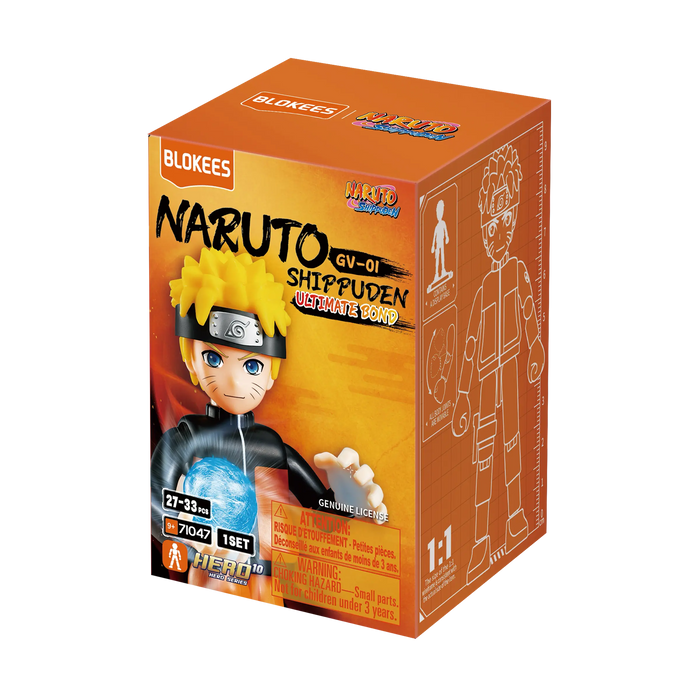 Blokees Naruto Shippuden GV01 Ultimate Bond – Blind Box Figure - for just $9.99! 