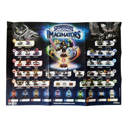 Skylanders Imaginators Dark Edition Poster - for just $25! 