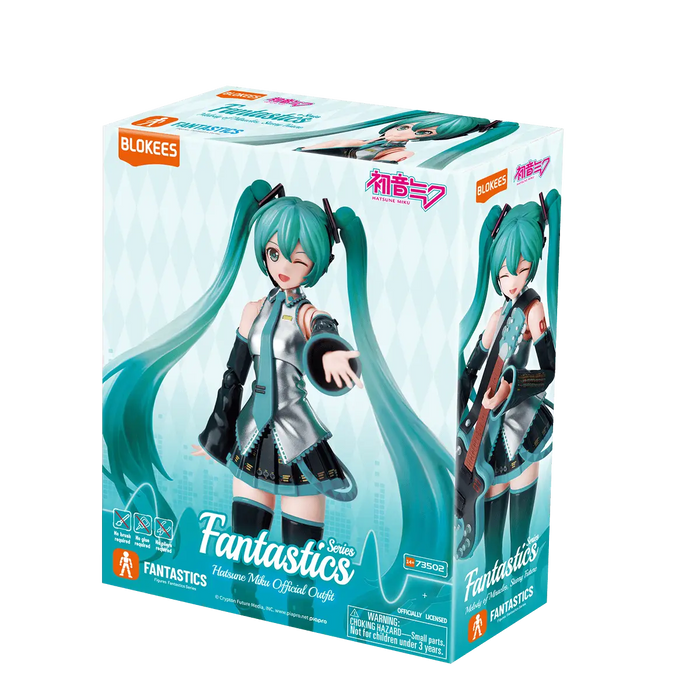 Blokees Fantastics Series - Hatsune Miku Official Outfit Figure - for just $44.99! 
