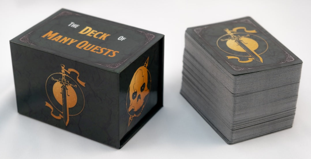 The Deck of Many Quests - for just $25! 