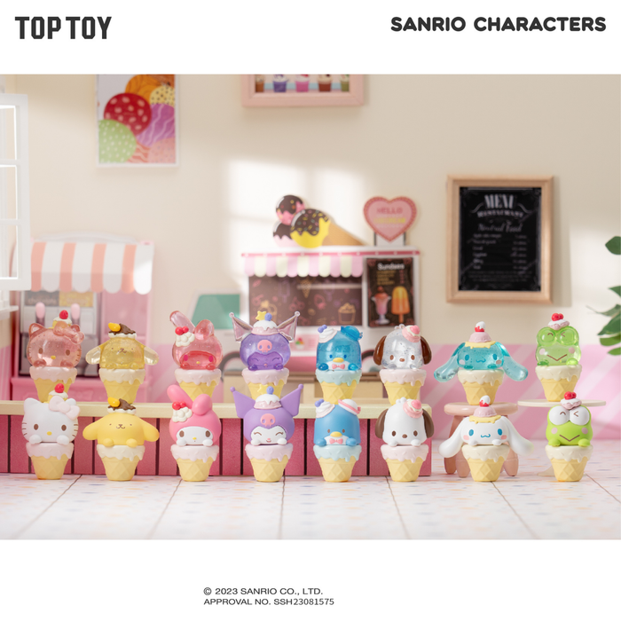 Top Toy Sanrio Mini Ice Cream Figure Bag Random Style (3 in 1) - Just $12! Shop now at Retro Gaming of Denver