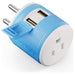 Thailand Travel Adapter - 3 in 1 - 2 USB - Type O - Compact Design (U2U-18) - Just $13.99! Shop now at Retro Gaming of Denver