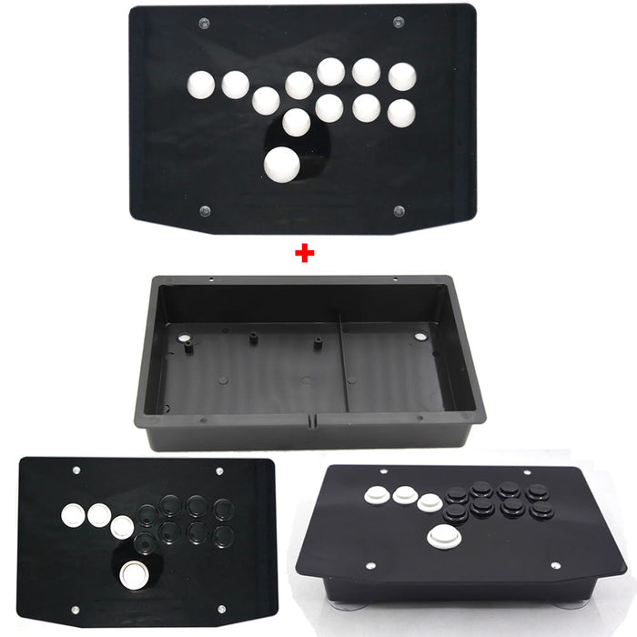 RAC-K500B LeverLess All Buttons Joystick Acrylic Panel Case DIY Arcade Joystick Kits - Just $29.99! Shop now at Retro Gaming of Denver