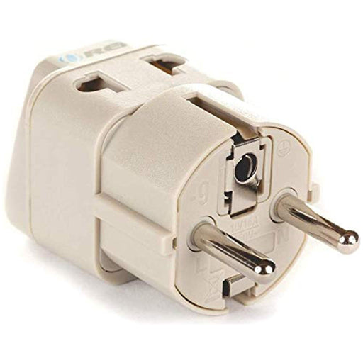 Germany, France Travel Adapter - 2 in 1 - Type E/F - Compact Design (DB-9) - Just $5.99! Shop now at Retro Gaming of Denver