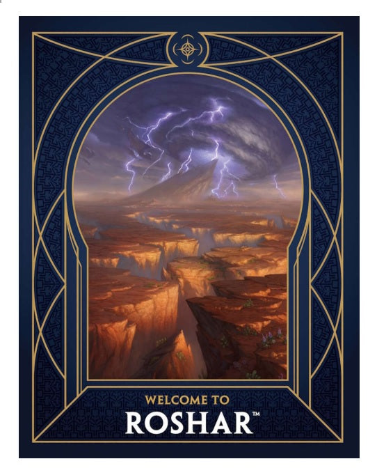 Cosmere RPG: Stormlight – Welcome to Roshar Setting Guide (Softcover) - for just $11.99! 