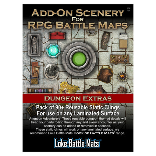Battle Mats: Add On Scenery - Dungeon Extras - for just $12.99! 