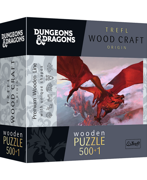 Wooden Puzzle: Dungeons & Dragons - Ancient Red Dragon (Wood Craft) - for just $34.99! 