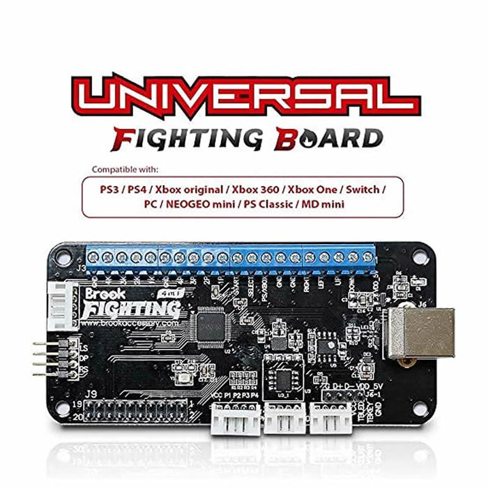 Brook Universal Fighting Board (PS3 | PS4 | Xbox 360 | Xbox One | PC | WIIU | Switch | NEO•GEO Mini) - Premium Controllers - Just $99.99! Shop now at Retro Gaming of Denver