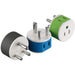 India, Nepal Travel Adapter - 2 in 1 - Type D - Compact Design (US-10) - Just $12.99! Shop now at Retro Gaming of Denver