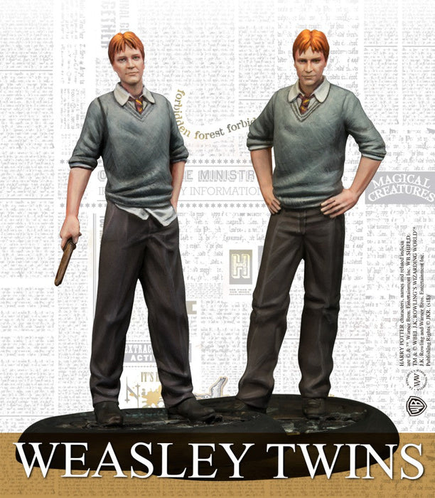 Harry Potter Miniatures Adventure Game: Weasly Twins Pack - for just $24.50! 