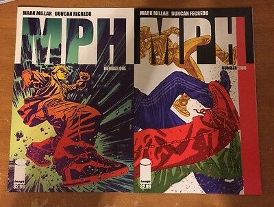 MPH 1 and 2 First Print Image Comics Mark Millar Duncan Fregredo Speed Drugs - for just $13.99! 