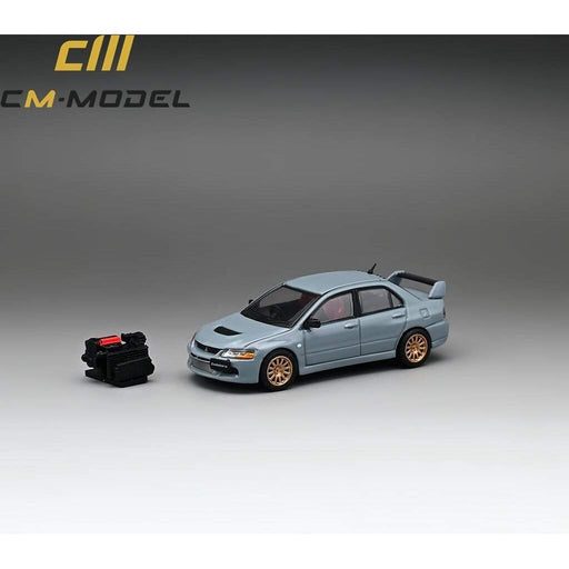 CM Model Mitsubishi Lancer Evolution IX Gray With Engine 1:64 - Premium Mitsubishi - Just $31.99! Shop now at Retro Gaming of Denver