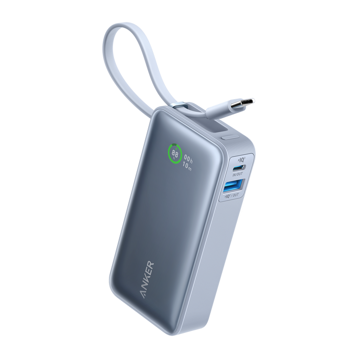 Anker Nano Power Bank (30W, Built-In USB-C Cable) - for just $43.49! 