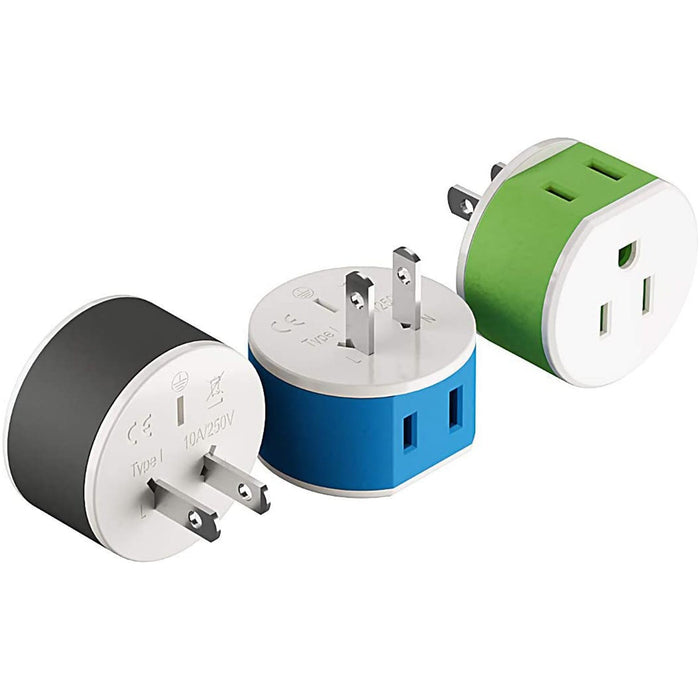 Japan, Philippines Travel Adapter - 2 in 1 - Type A - Compact Design (US-6) - Just $12.99! Shop now at Retro Gaming of Denver