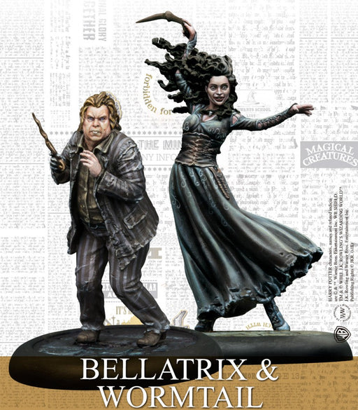Harry Potter Miniatures Adventure Game: Bellatrix Lestrange & Peter Pettigrew Pack - for just $30! 