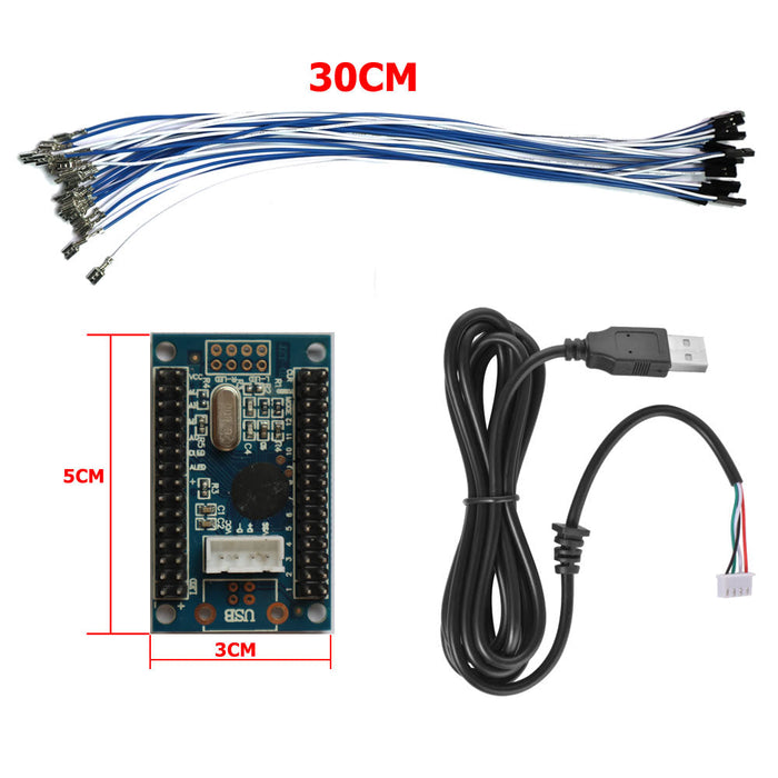 RAC-C300 4.8mm Zero Delay USB Encoder For PC Arcade Joystick Button Board Cables - Just $9.99! Shop now at Retro Gaming of Denver