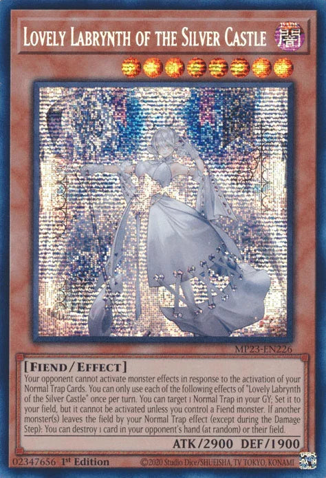 Lovely Labrynth of the Silver Castle [MP23-EN226] Prismatic Secret Rare - for just $0.50! 
