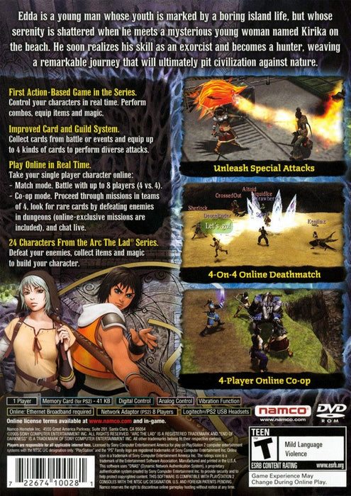 Arc the Lad: End of Darkness – PlayStation 2 (PS2) - for just $8.99! 