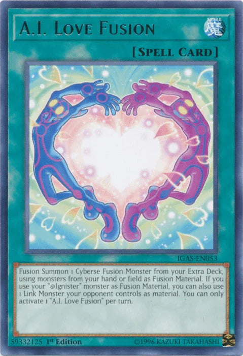 A.I. Love Fusion [IGAS-EN053] Rare - for just $0.10! 