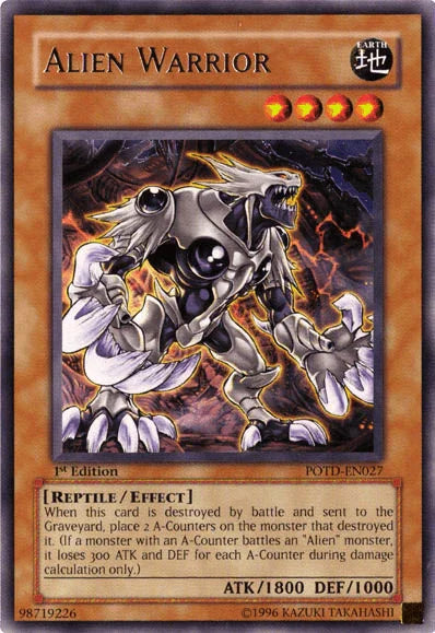 Alien Warrior [POTD-EN027] Rare - for just $0.80! 