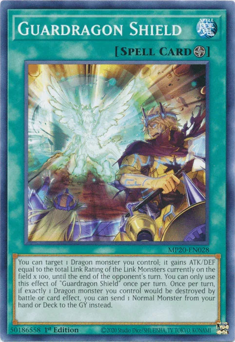 Guardragon Shield [MP20-EN028] Common - for just $0.10! 