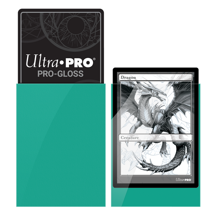 Ultra PRO: Standard 50ct Sleeves - PRO-Gloss (Aqua) - Just $0! Shop now at Retro Gaming of Denver