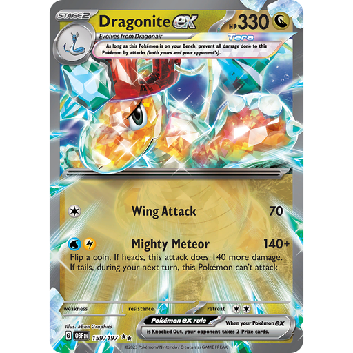 Dragonite ex (159/197) [Scarlet & Violet: Obsidian Flames] - Just $0.85! Shop now at Retro Gaming of Denver