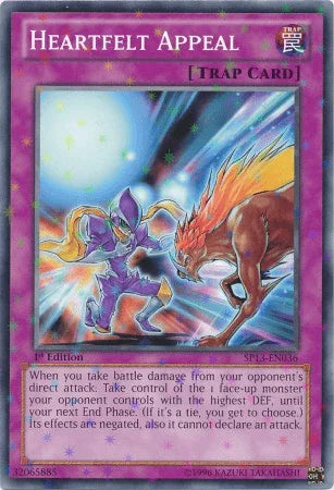Heartfelt Appeal [SP13-EN036] Starfoil Rare - for just $0.10! 
