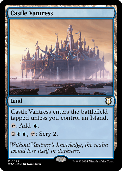 Castle Vantress (M3C-327) - Modern Horizons 3 Commander - for just $0.09! 