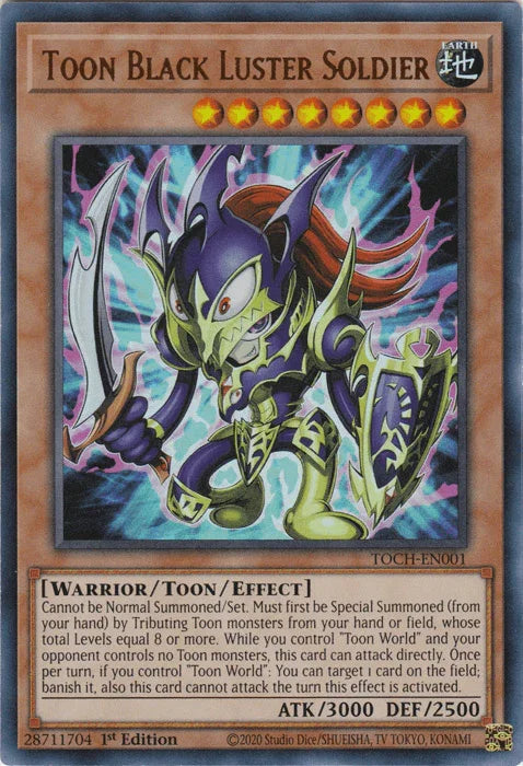 Toon Black Luster Soldier [TOCH-EN001] Ultra Rare - for just $4.95! 