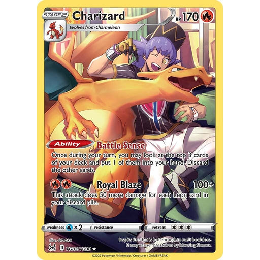 Charizard (TG03/TG30) [Sword & Shield: Lost Origin] - Just $3.70! Shop now at Retro Gaming of Denver