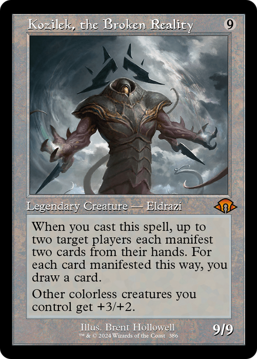 Kozilek, the Broken Reality (Retro Frame) (MH3-386) - Modern Horizons 3 - for just $1.26! 