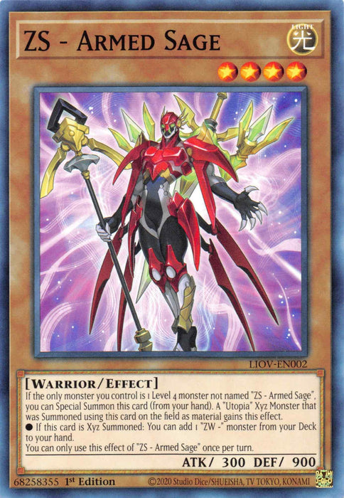 ZS - Armed Sage [LIOV-EN002] Common - for just $0.10! 