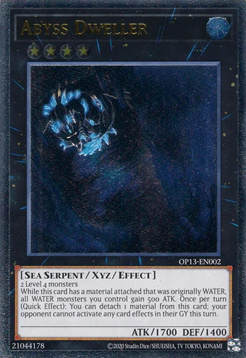 Abyss Dweller [OP13-EN002] Ultimate Rare - for just $6.95! 