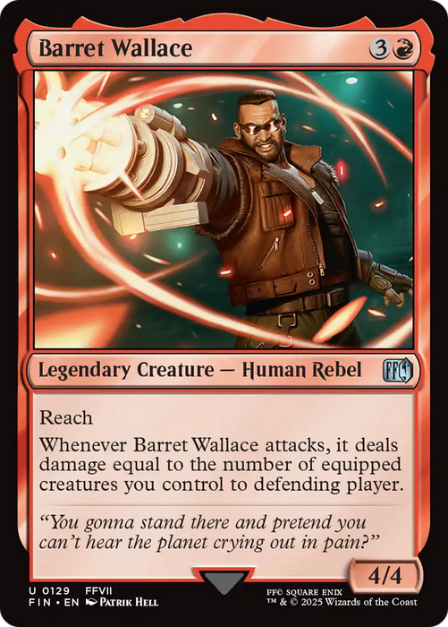 Barret Wallace (FIN-129) - FINAL FANTASY - for just $0.04! 