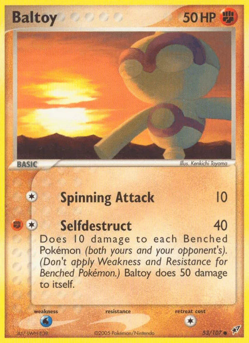 Baltoy (53/107) [EX: Deoxys] - for just $0.25! 