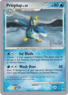 Prinplup LV.24 (44/100) (Empotech - Dylan Lefavour) [World Championships 2008] - for just $2.40! 
