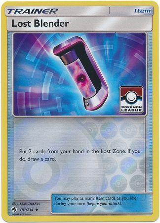 Lost Blender (181/214) (League Promo) [Sun & Moon: Lost Thunder] - for just $0.15! 