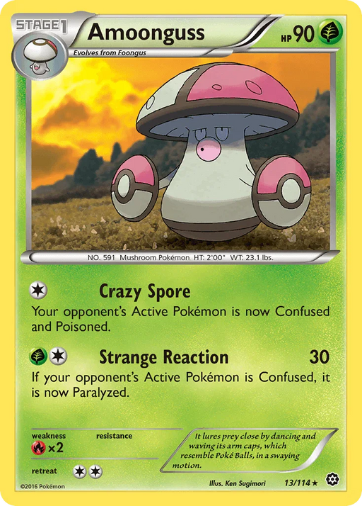 Amoonguss (13/114) [XY: Steam Siege] - for just $0.15! 