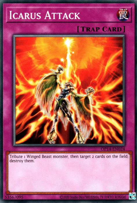Icarus Attack [OP14-EN024] Common - for just $0.40! 