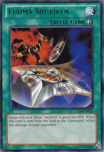 Fuhma Shuriken (Blue) [DL14-EN011] Rare - for just $3.95! 
