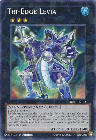 Tri-Edge Levia [BP03-EN132] Shatterfoil Rare - for just $0.70! 
