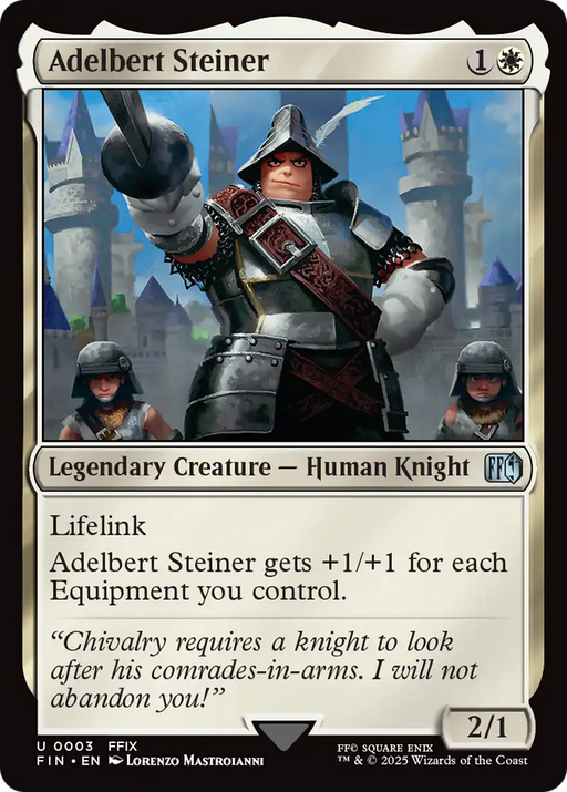 Adelbert Steiner (FIN-003) - FINAL FANTASY - for just $0.05! 