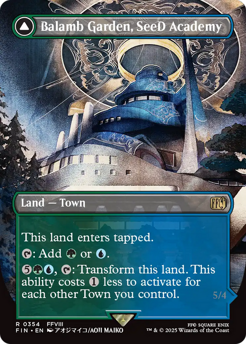 Balamb Garden, SeeD Academy (Borderless) (FIN-354) - FINAL FANTASY (Borderless) Foil - for just $0.71! 
