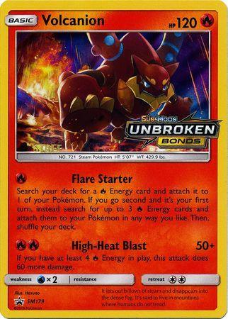 Volcanion (SM179) (Staff Prerelease Promo) [Sun & Moon: Black Star Promos] - for just $5.85! 