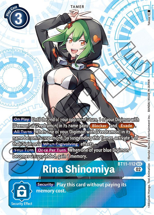 Rina Shinomiya [BT11-112] [Dimensional Phase] - Just $12.50! Shop now at Retro Gaming of Denver