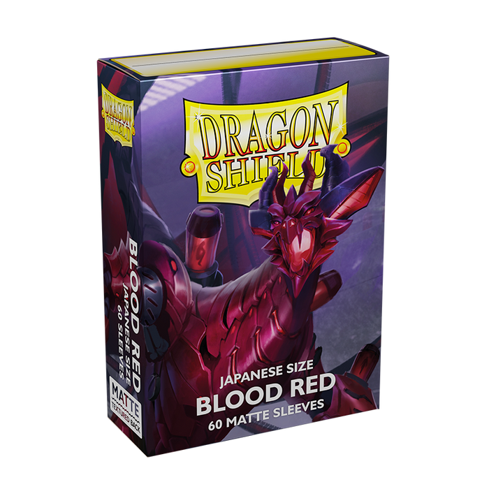 Dragon Shield: Japanese Size 60ct Sleeves - Blood Red (Matte) - Just $0! Shop now at Retro Gaming of Denver